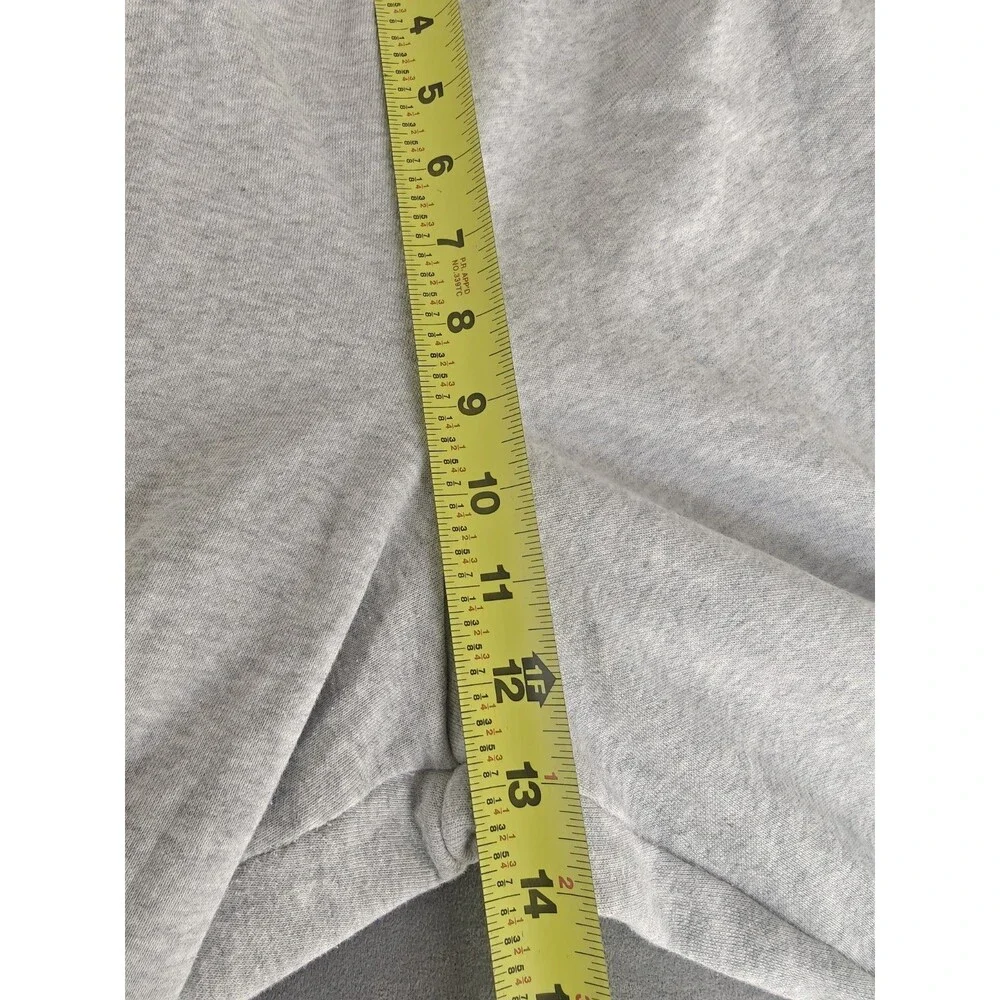 Puma Men's Gray Fleece Jogger Sweatpants Logo Pocket XL